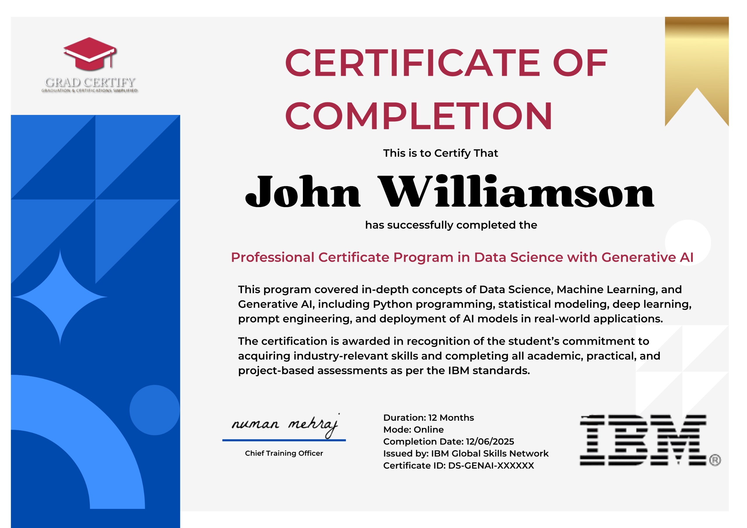Certificates Image